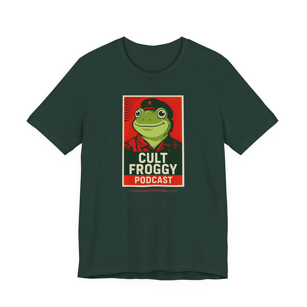 Thumbnail:  Cult Froggy Podcast Tee