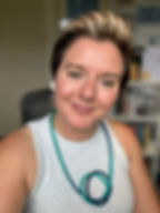 Nicola looking fresh and happy after good quality sleep in perimenopause