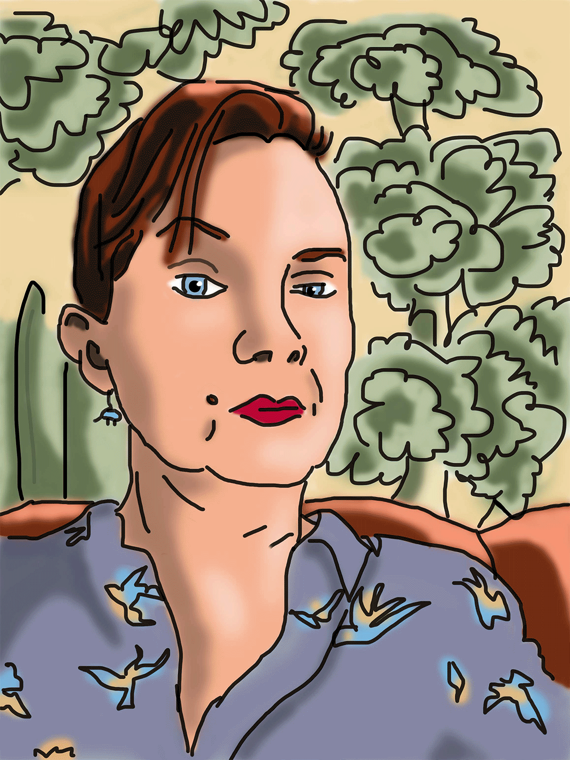 3SelfPortraitWithSomecat2.gif