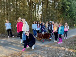 Aktion „Saubere Umwelt – der Dreck muss weg!“