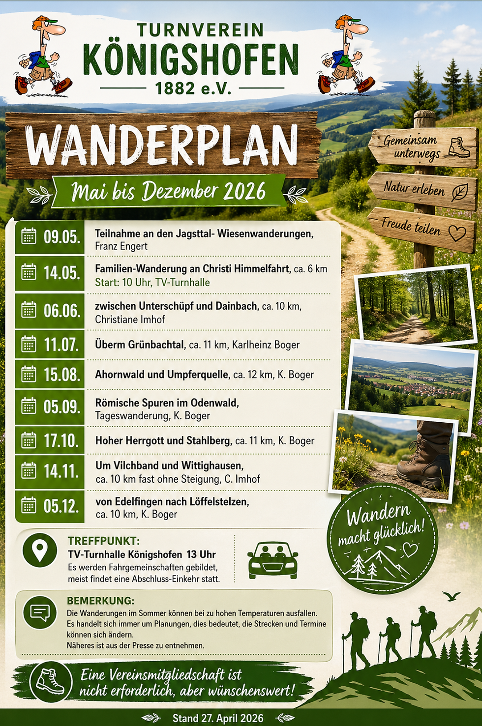 Wanderplan