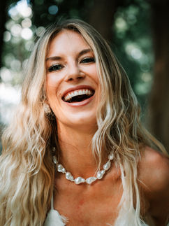 Fashion photoshoot sensual in Marbella blonde girl in white