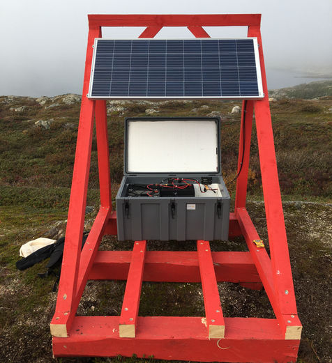 This is an enclosure that we installed for a customer