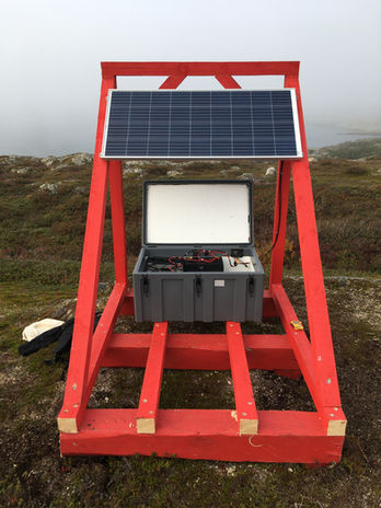 This is an enclosure that we installed for a customer