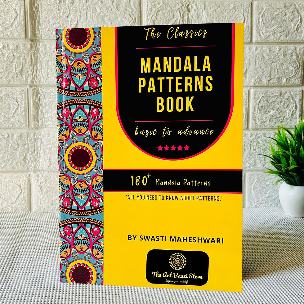 Cover page of Mandala Patterns Book