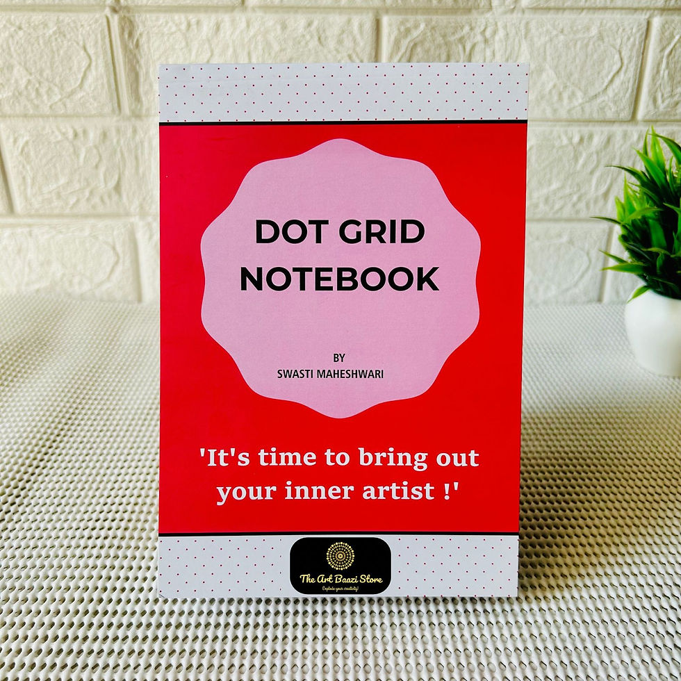 Cover page of Dot Grid Notebook