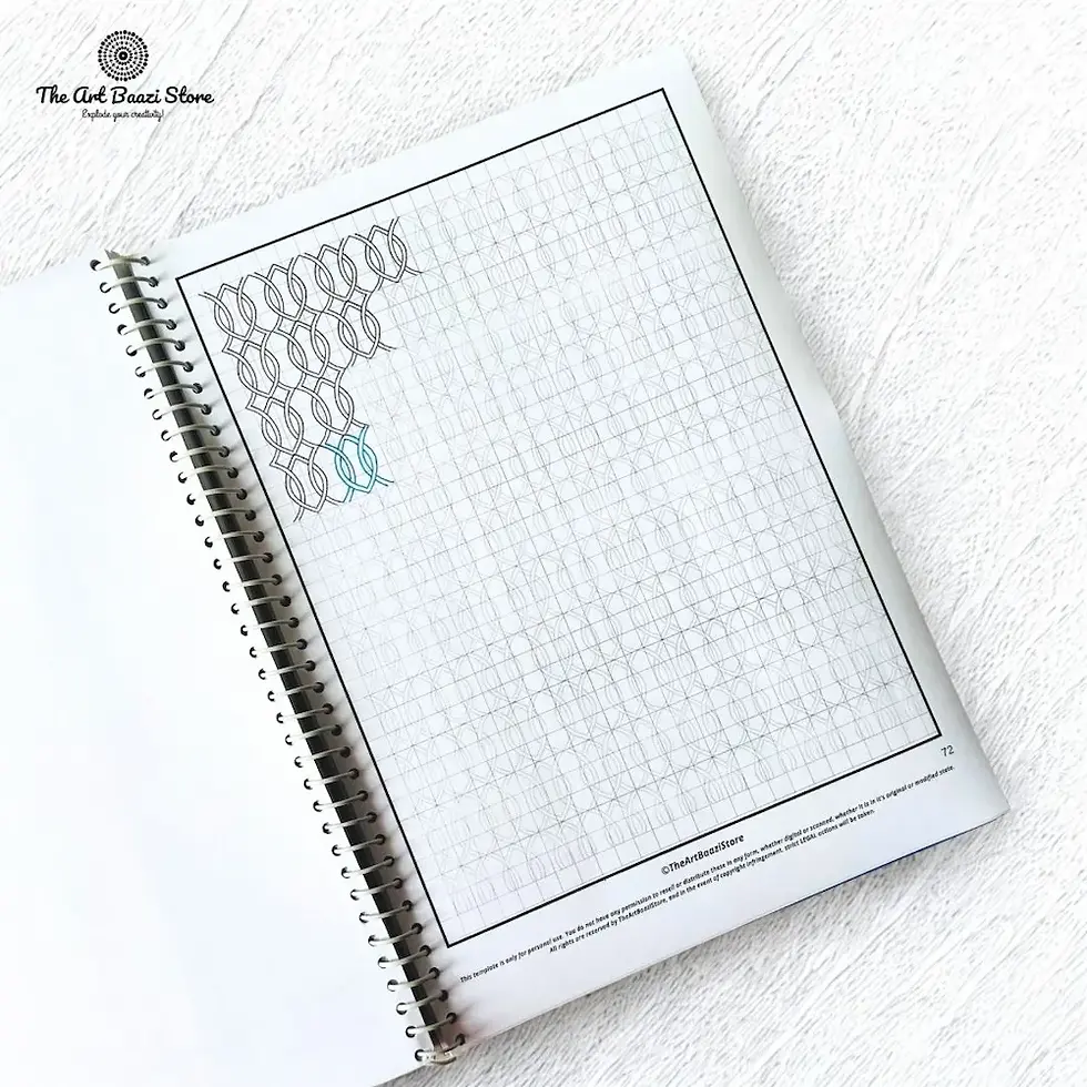 Thumbnail: The Foundational Flow – Ornate Mandala Element Worksheets for Practicing Lines, Curves & Patterns