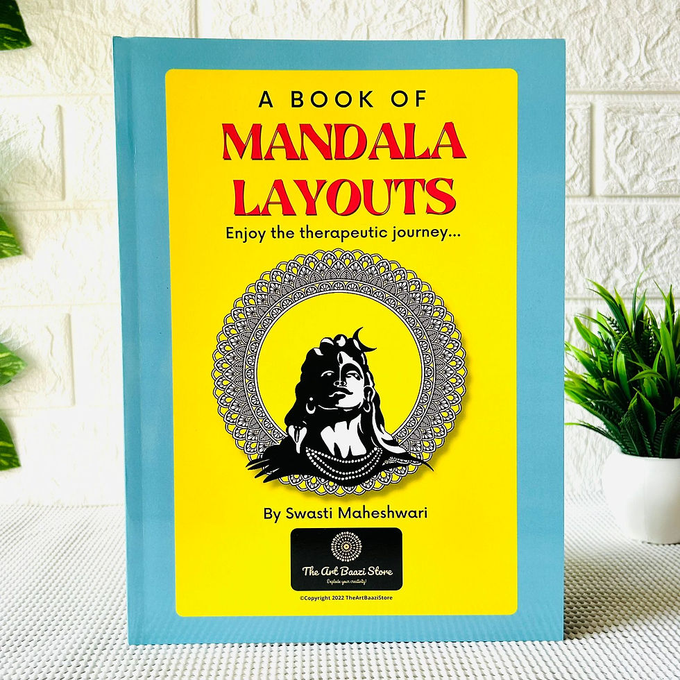 Cover page of Mandala Layouts Book