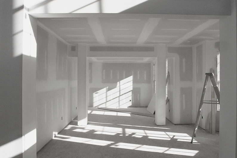 Intérieur en cours de rénovation