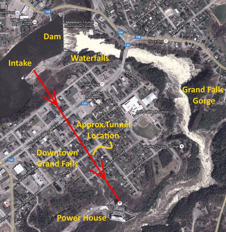 Grand Falls Hydro Tunnel visit