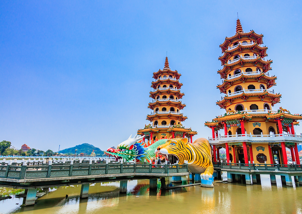 Dragon and Tiger Pagodas