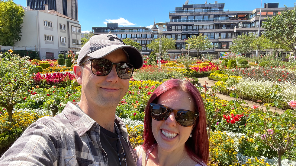 John & Jen Gates in Braga