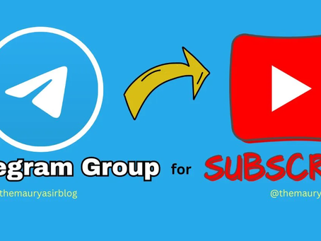 50+ Genuine Telegram Group for YouTube Subscribers