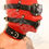 Thumbnail: Bondage hood with silicone gag and blindfold - Fetish mask gimp