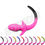 Thumbnail: Silicone Dog Tail Butt Plug - Two-Color Design with 11 Tail-Tip Colors