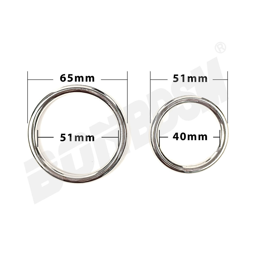 Thumbnail: Double Sided Dildo Gag Harness Strap-on - Multi-Position O-Ring Locking Strap