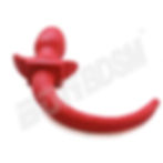 Thumbnail: Dog Tail Butt Plug , Puppy tail Anal Plug, Silicone Buttplug