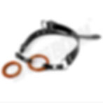 Thumbnail: Bondage BDSM mouth O ring gag - Interchangeable rings
