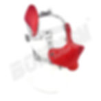 Thumbnail: Puppy play head harness - leather dog mask - human pup hood with a ball gag