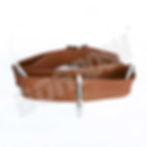 Thumbnail: Bondage leather choke collar, Asphyxiation Training & Play neck cuff choker w lo