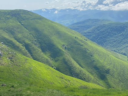 Paysages sur le route de Compostelle