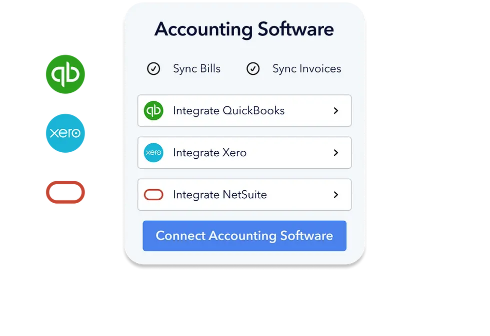 Plooto se connecte facilement à QuickBooks et Xero