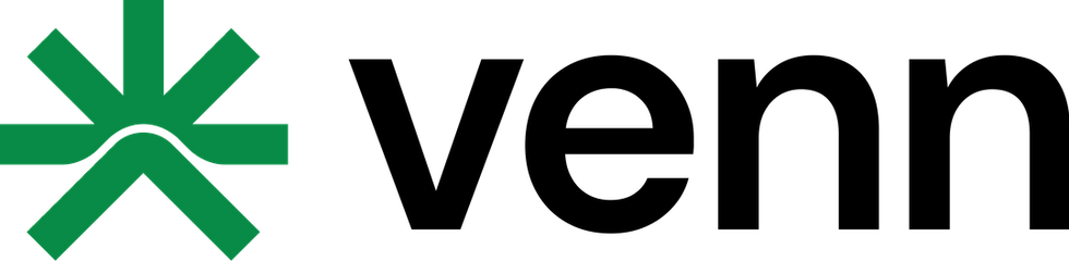 Logo Venn - plateforme financière pour entreprises canadiennes, avec des comptes en CAD et USD