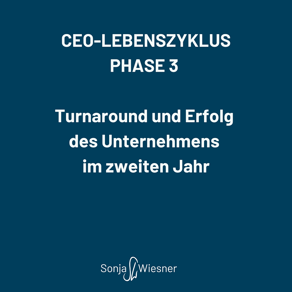 CEO-Lebenszyklus I Phase 3