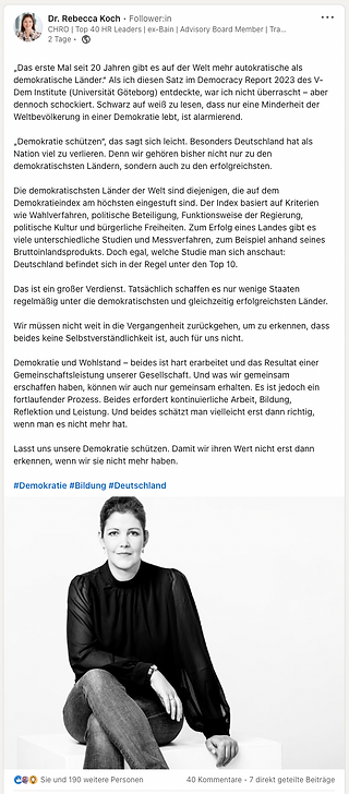 CEO Haltungskommunikation