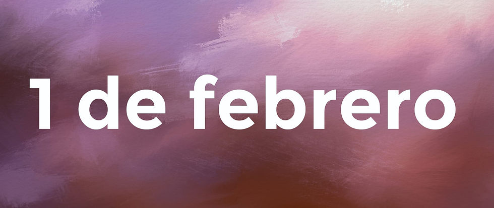 Sábado 01 de febrero