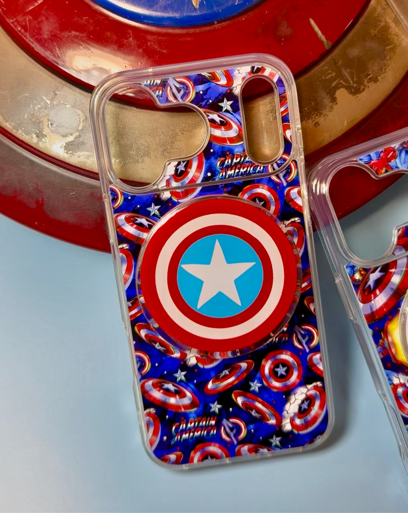 Captains sheild phone grip