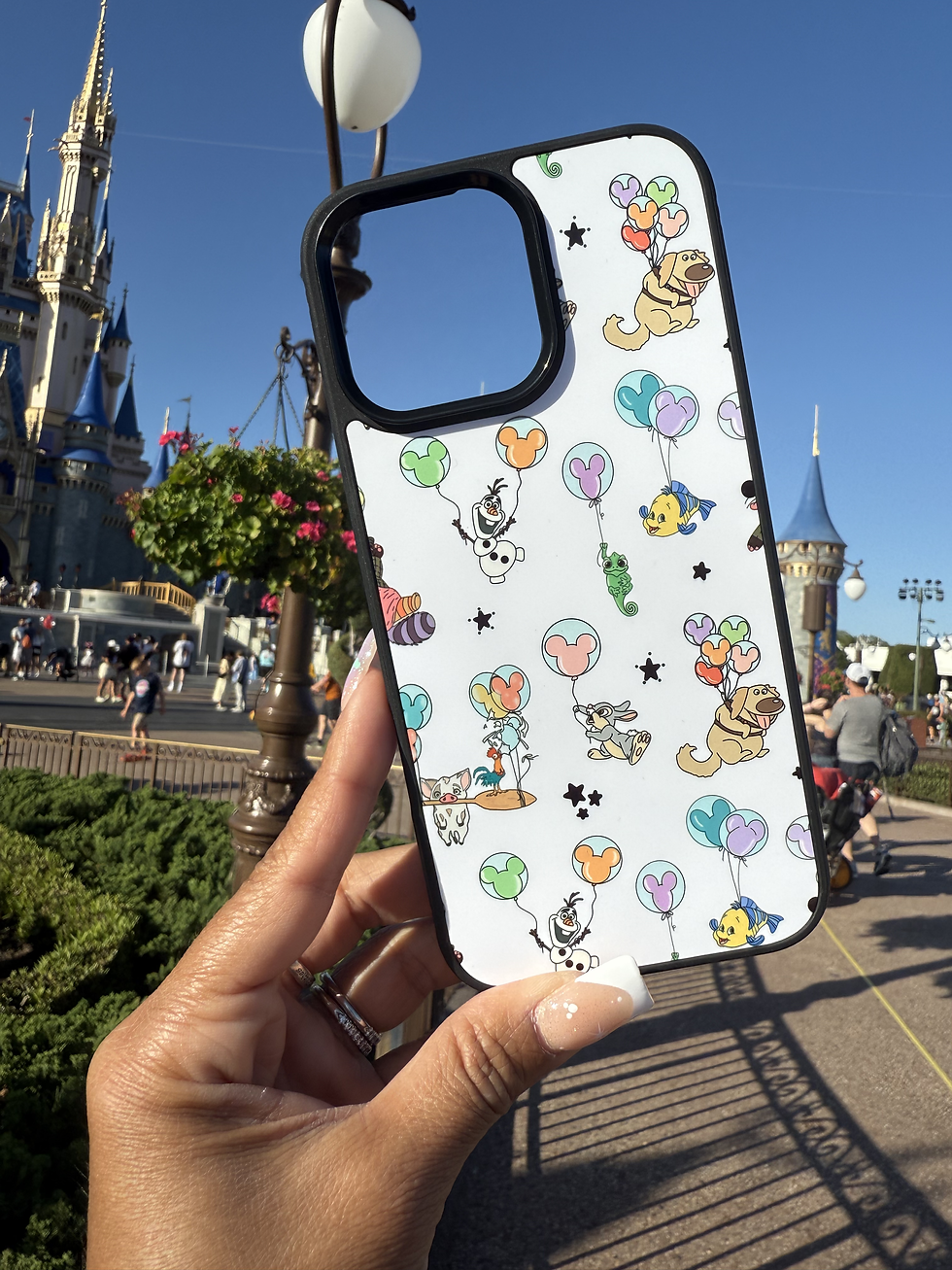 Sidekick mouse balloons phone case