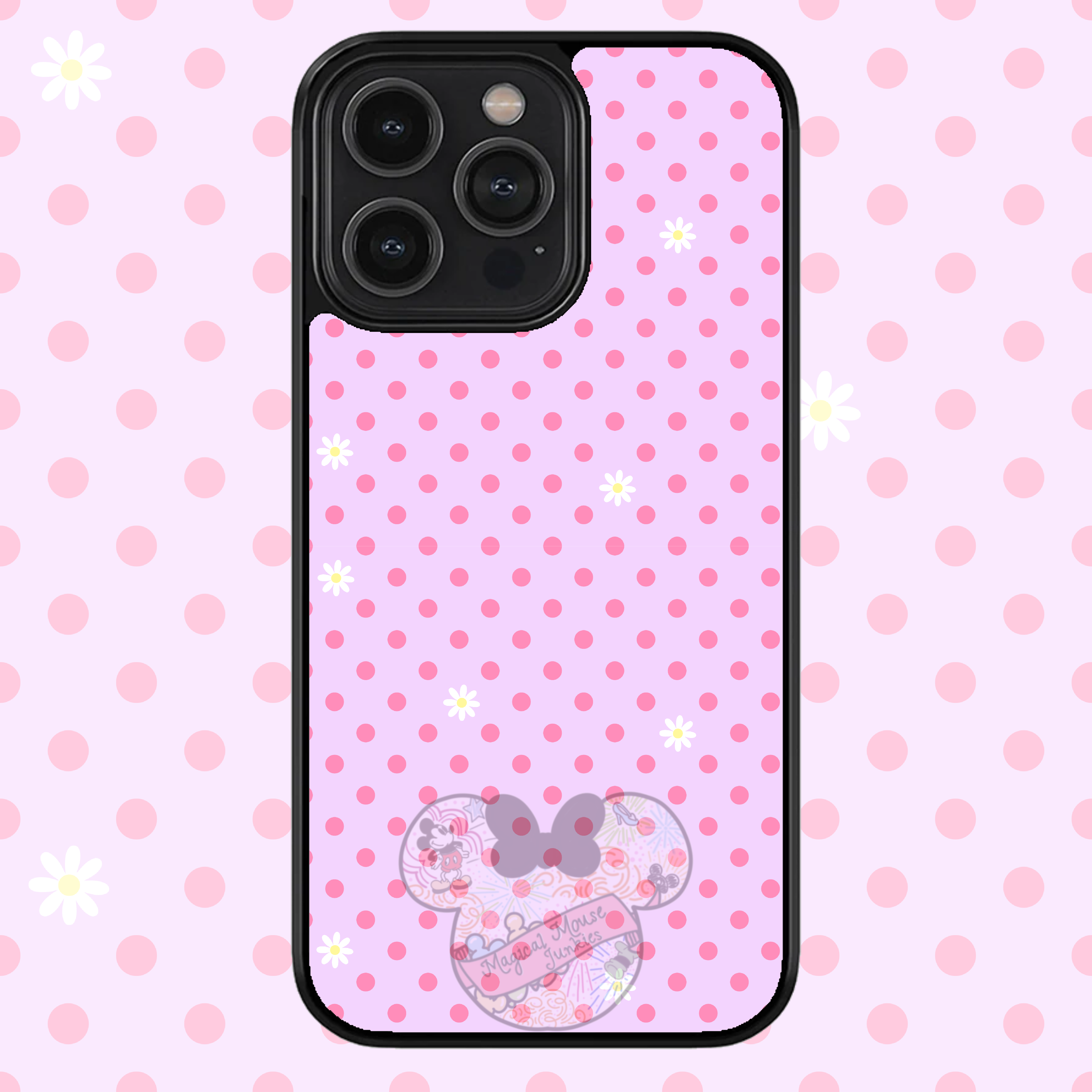 Daisy dots x Felt cute collab phone case