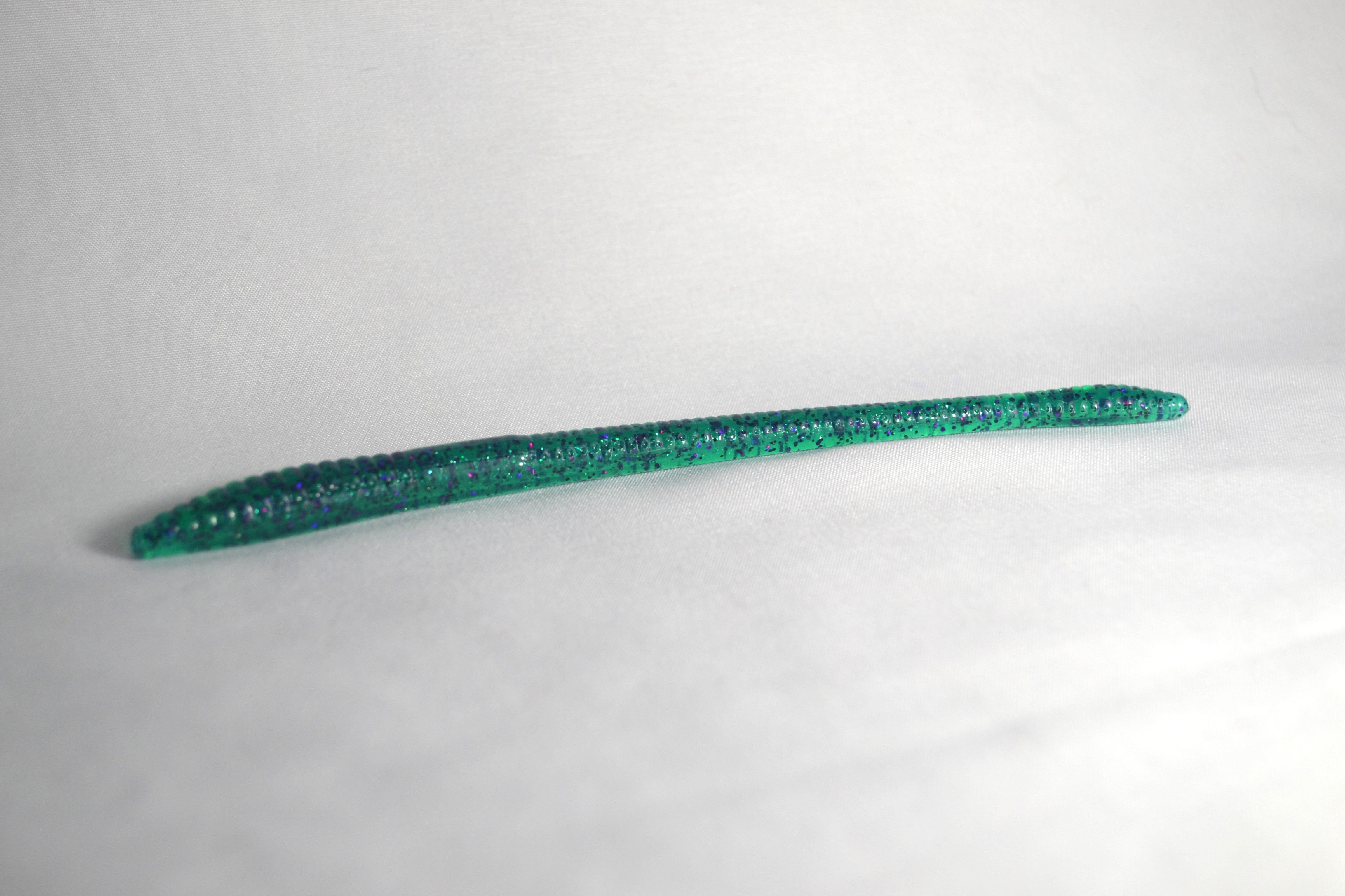 6" Trick Worm - "Mermaid Green"