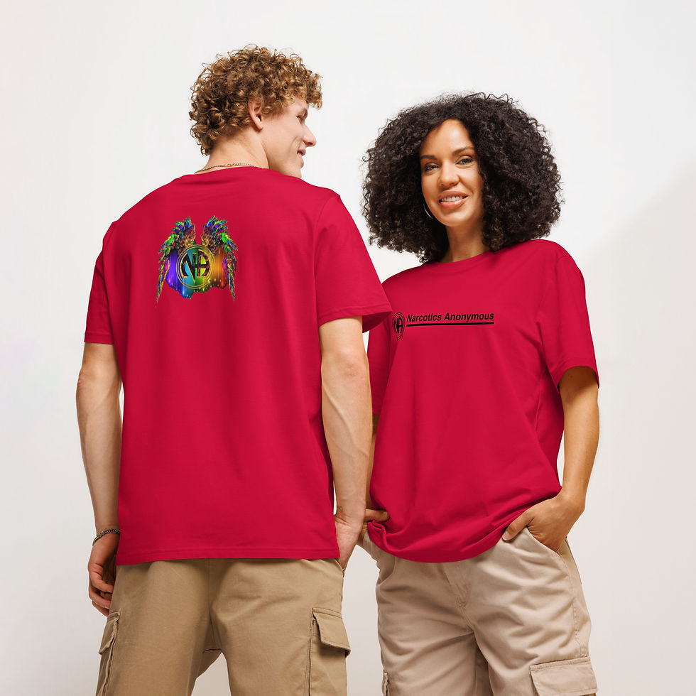 Thumbnail: Unisex organic ribbed neck t-shirt