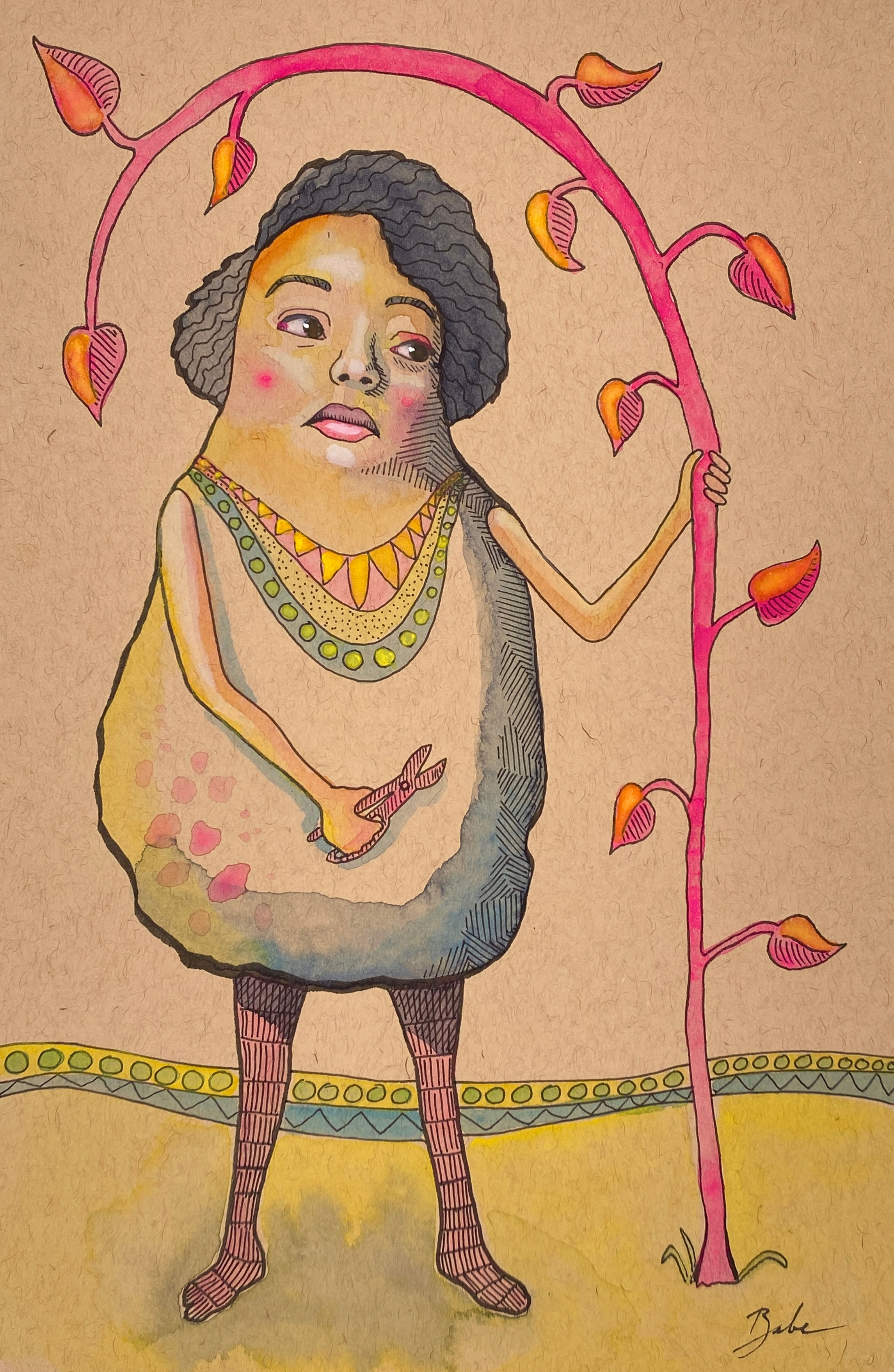 She Blooms Quietly
