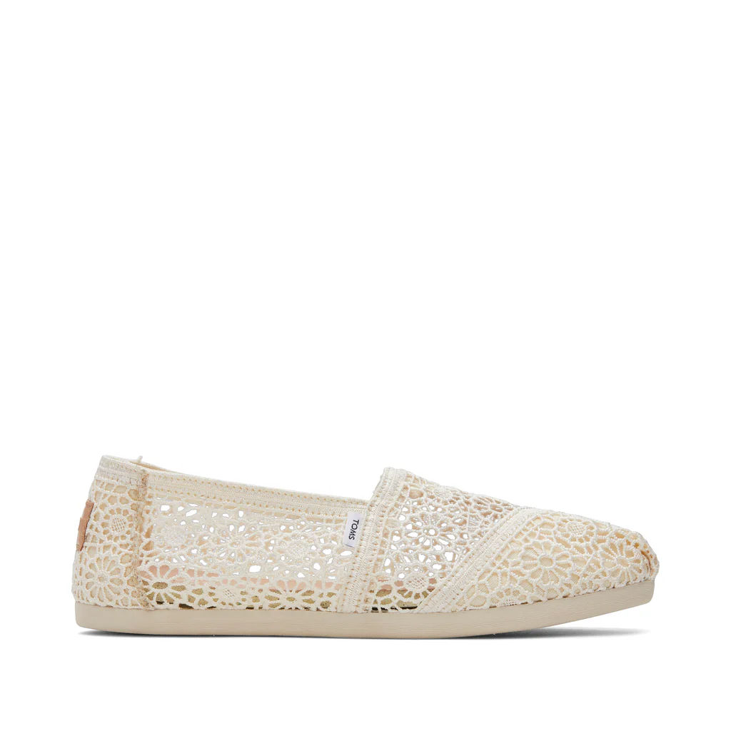Toms Alpargata Natural Moroccan Crochet 10016241)