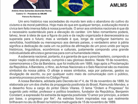 A Bandeira Nacional: um simbolo de amor.