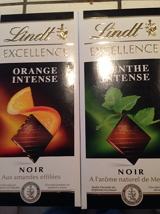 Lindt Orange et Menthe