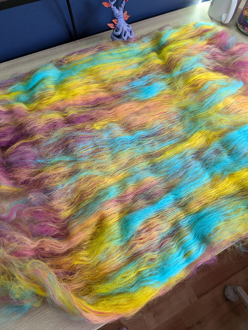 Thumbnail: Mermaid Fibre Art Batt 100g