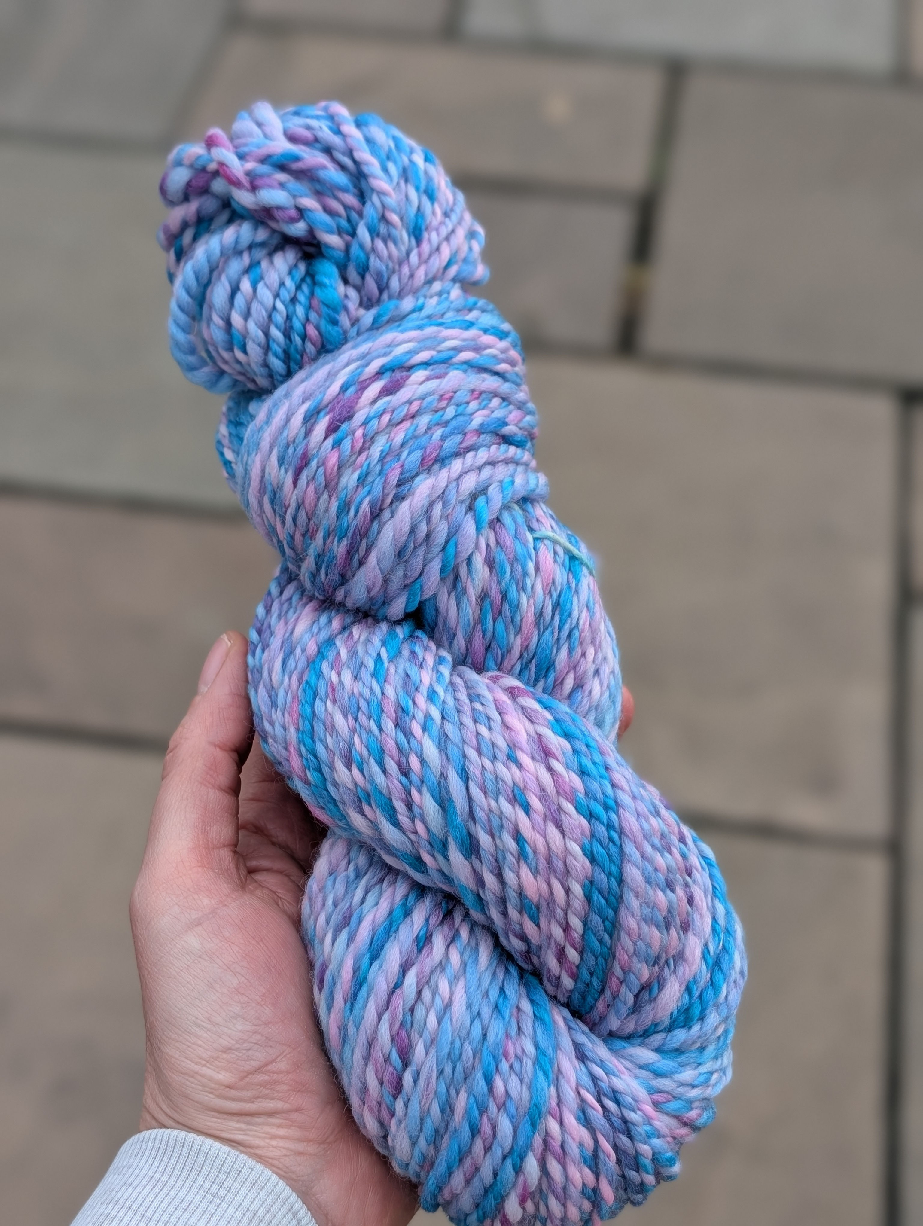 Sea Bubble Handspun Yarn Chunky 106g