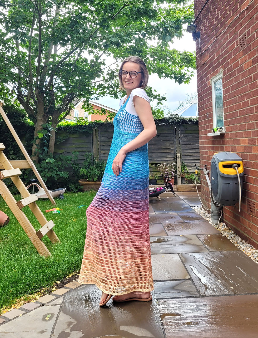 Thumbnail: The Mystical Mesh Top and Beach Dress