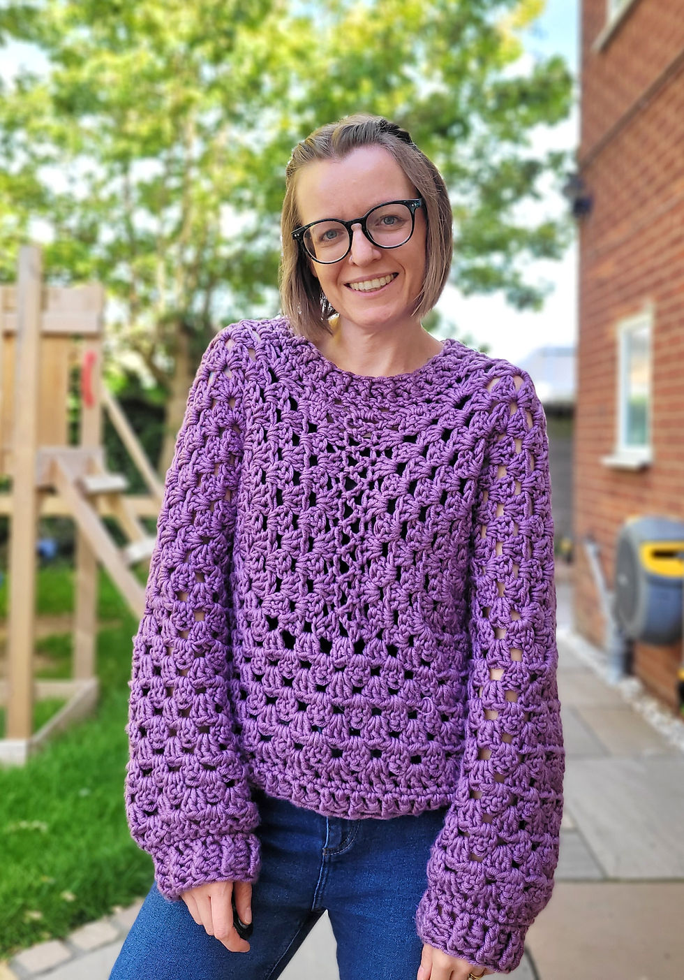 Thumbnail: The Granny Hexagon Sweater