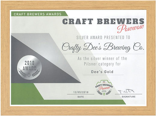 Dee's Gold Award Framed.jpeg