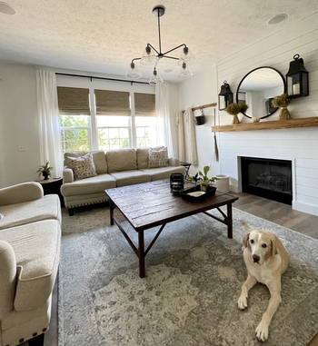 Family Room Refresh | Fishers Indiana