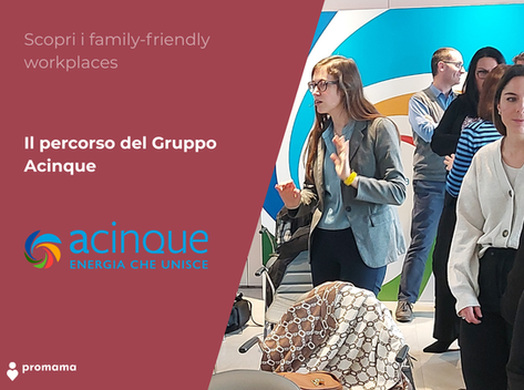 Copertina Acinque: scopri un family-friendly workplace