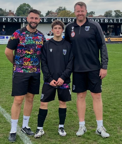 Hat Trick for Young Luke Fretwell