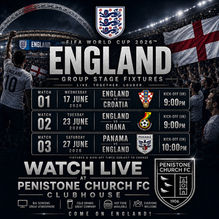 World Cup Group Fixtures in the Club House