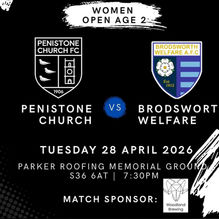 Live Action Tonight 7.30pm PCFC Women v Brodsworth Welfare