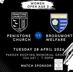 Live Action Tonight 7.30pm PCFC Women v Brodsworth Welfare
